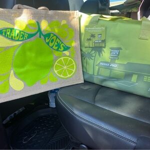 Trader Joe's Reusable Tote and Insulated Bag Set